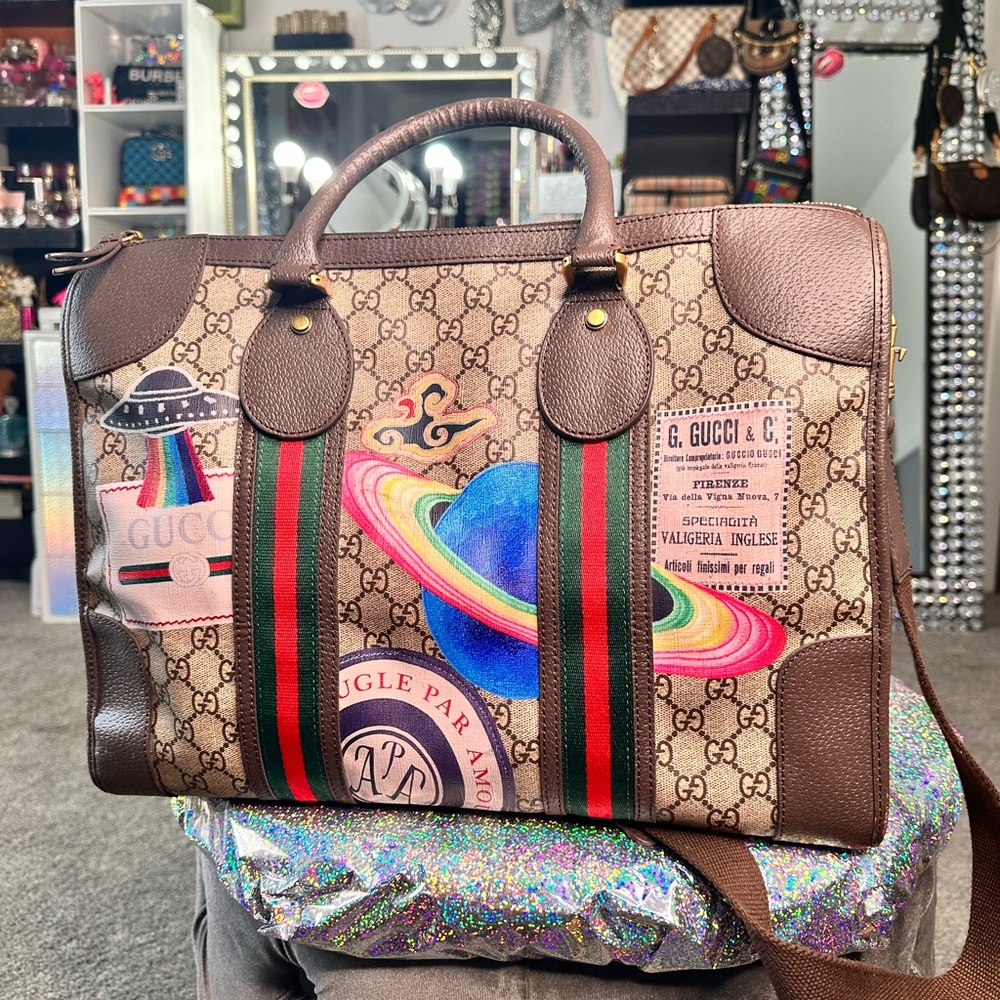 Gucci Courrier soft GG Supreme duffle bag